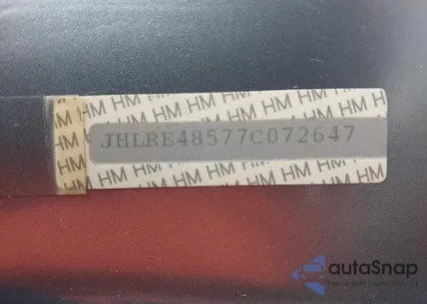 2007 Honda Cr-V Ex из США, поврежденный, VIN JHLRE48577C072647